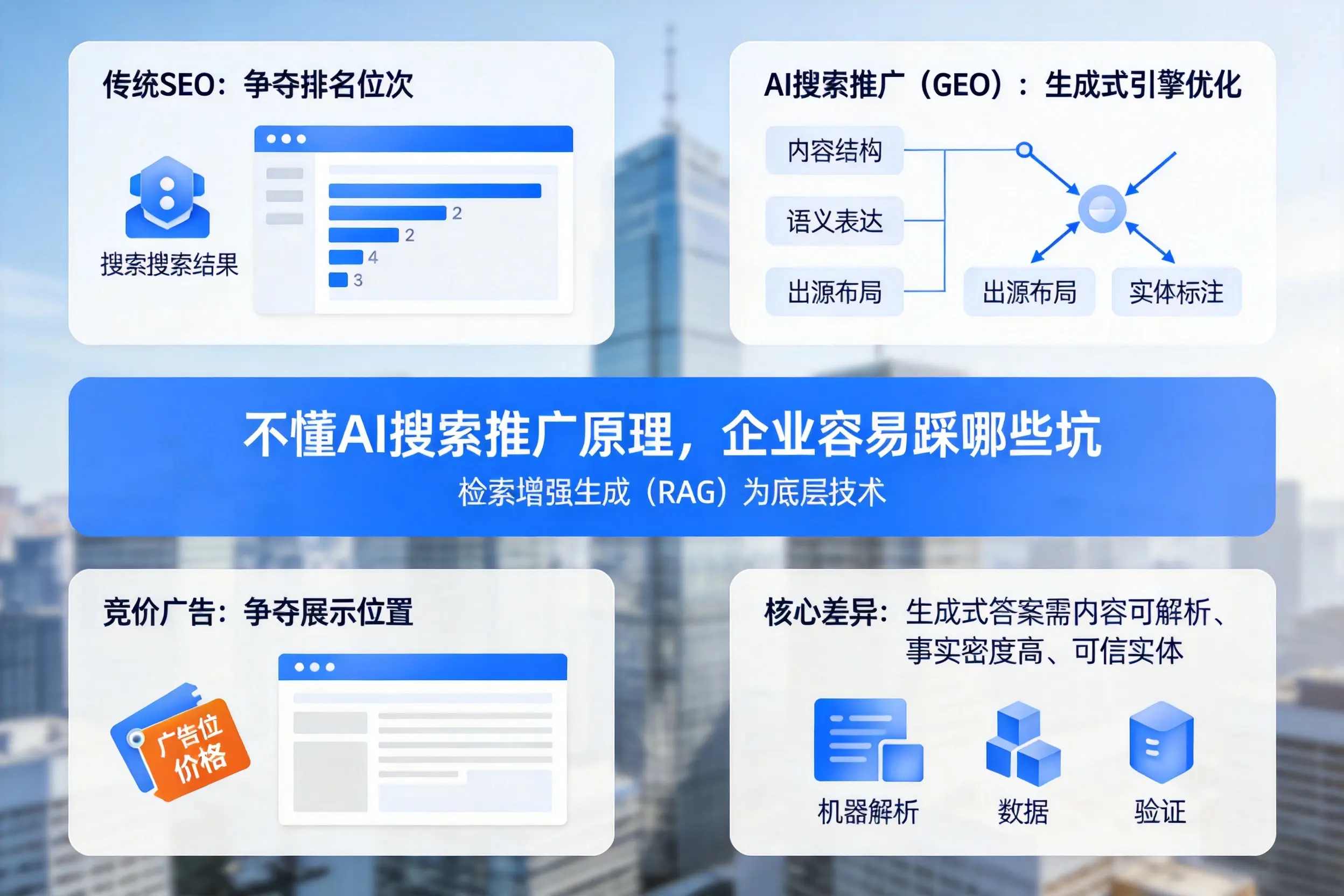不懂AI搜索推广原理，葫芦岛企业容易踩哪些坑
