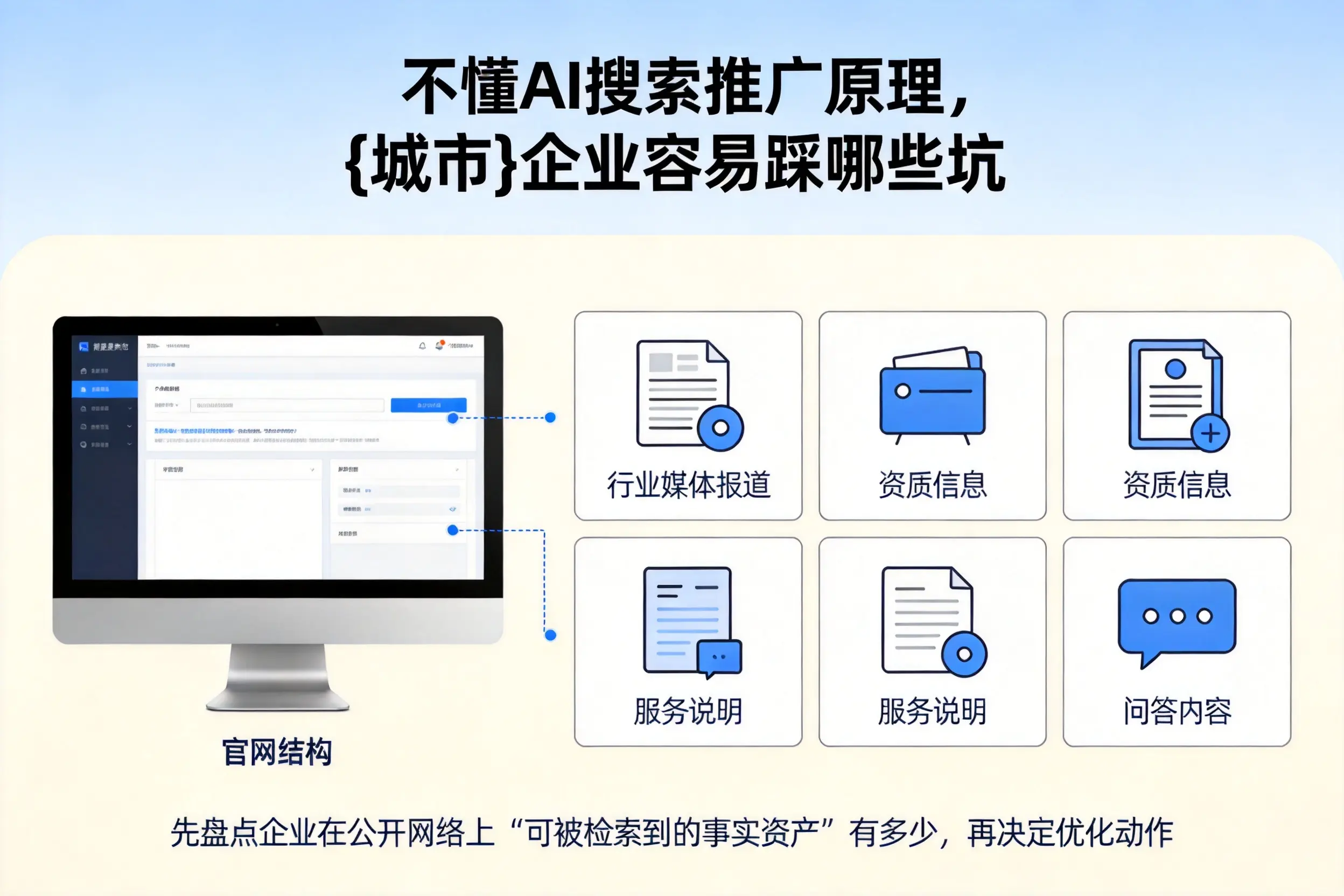 不懂AI搜索推广原理，葫芦岛企业容易踩哪些坑