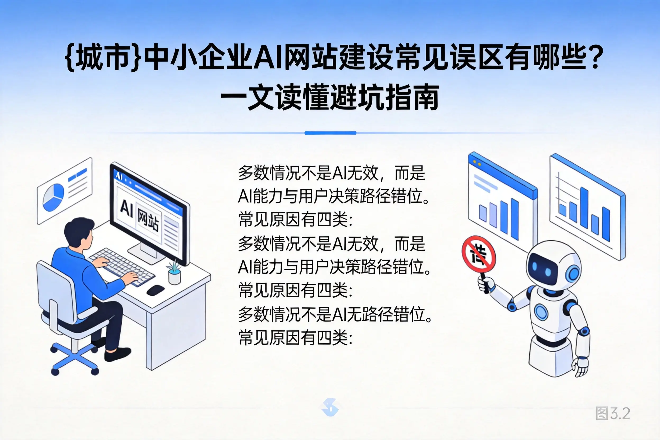 葫芦岛中小企业AI网站建设常见误区有哪些？一文读懂避坑指南