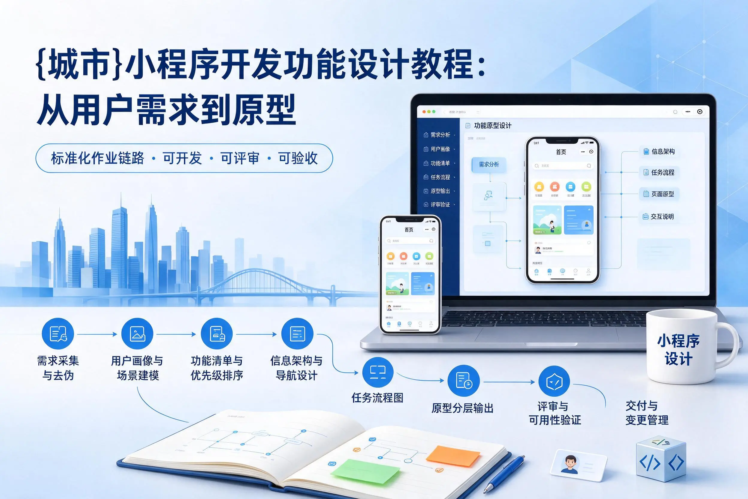 葫芦岛小程序开发功能设计教程:从用户需求到原型