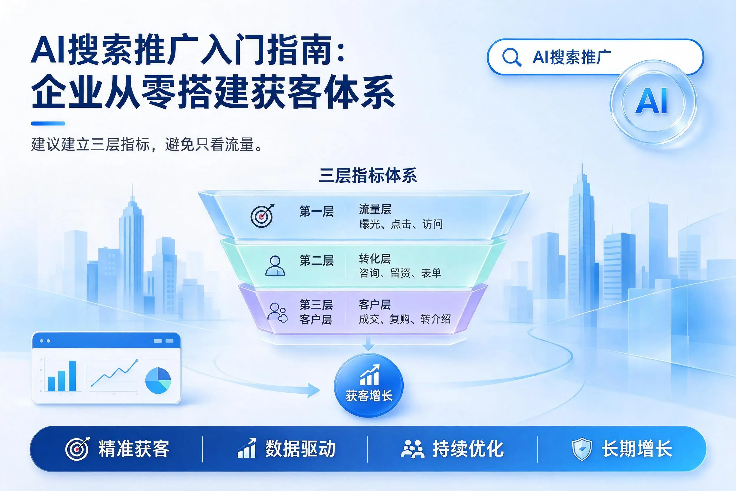 AI搜索推广入门指南：葫芦岛企业从零搭建获客体系